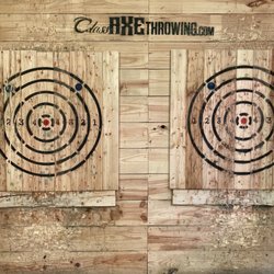 Class Axe Throwing - Axe Throwing Bay