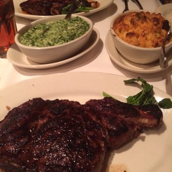 Morton's The Steakhouse - Steak, creamy spinach and Mac. - Steakhouses Near Me - Toronto, Ontario Morton's The Steakhouse - Steak, creamy spinach and Mac. - Steakhouses Near Me - Toronto, Ontario