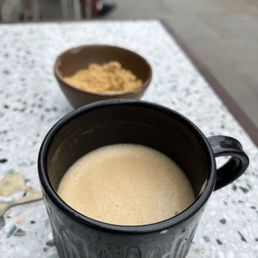 Oat milk, single latte.