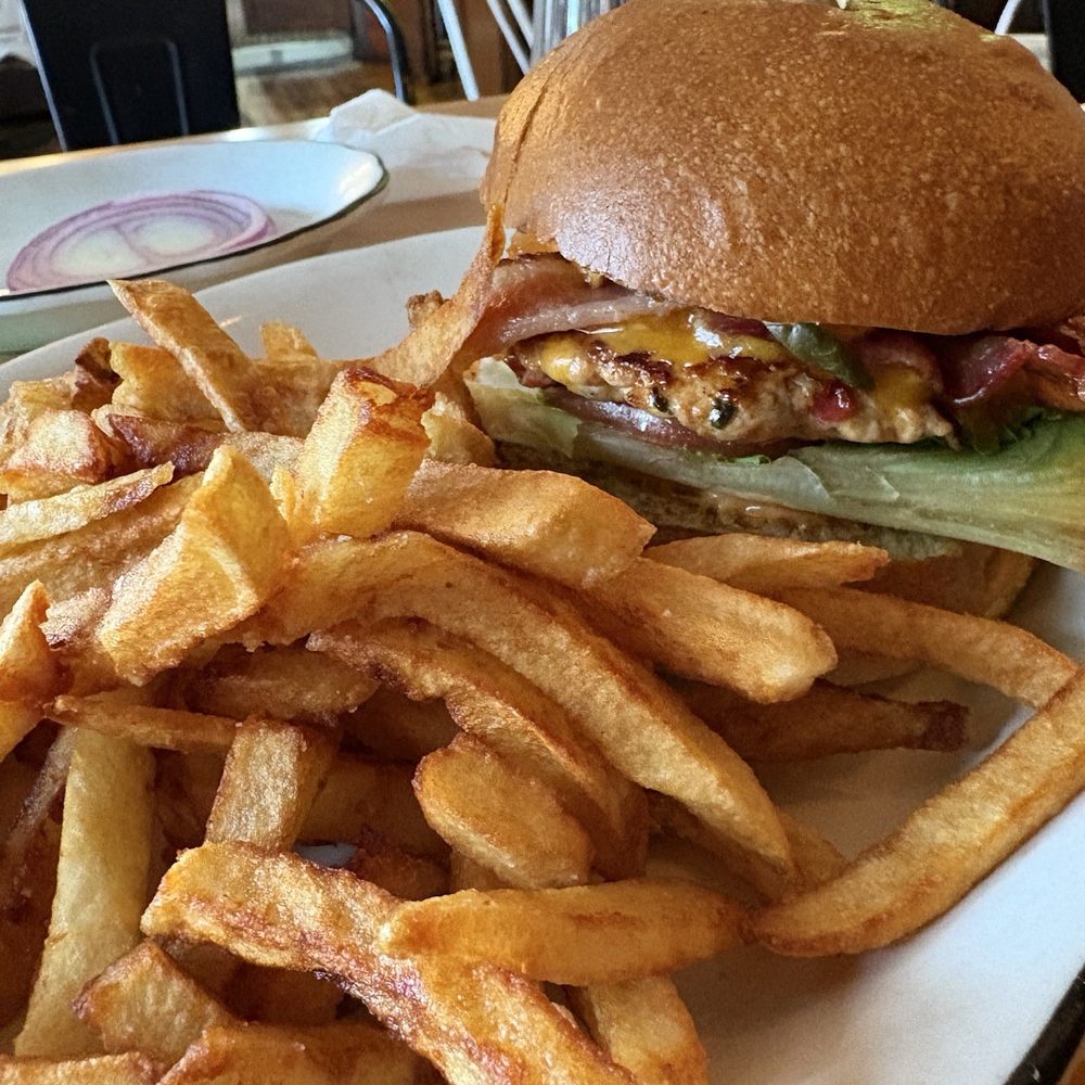 Zaca Cafe - Turkey burger and fries - Coffee & Tea Near Me - Brooklyn, New York