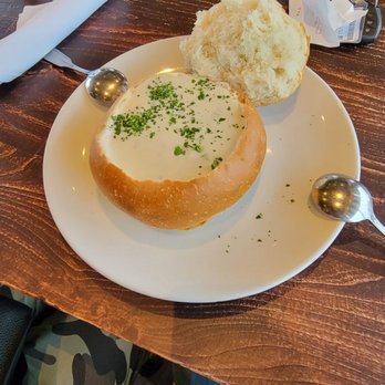 The Fish Hopper - Clam Chowder!!! - Seafood Near Me - Monterey, California The Fish Hopper - Clam Chowder!!! - Seafood Near Me - Monterey, California