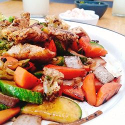 Amorcito Corazón - Teppanyaki de pollo