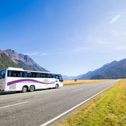 JUCY Cruise - JUCY Vista Coach, Milford Road