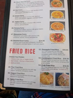 Menu photo 5 Thai House Restaurant Logan, UT