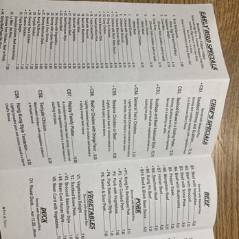 Happy Guy Chinese Cuisine - MENU JULY 2020 - Chinese Near Me - San Antonio, Texas