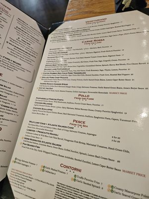 Menu photo 1 M'tucci's Twenty-Five Albuquerque, NM