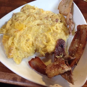 Engine Company No. 3 - Spaghetti squash carbonara with a side of bacon - Venues & Event Spaces Near Me - Milwaukee, Wisconsin Engine Company No. 3 - Spaghetti squash carbonara with a side of bacon - Venues & Event Spaces Near Me - Milwaukee, Wisconsin