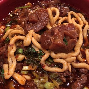 Katy's Dumplings - Beef/tendon noodle soup was flavorful and had the right amount of spice - one of the best soups  we have had in the Greater Chicago area! - Chinese Near Me - Westmont, Illinois