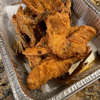 Peter's Seafood - Fried tilapia fillet and Fried Black Bass - Seafood Markets Near Me - Portsmouth, Virginia