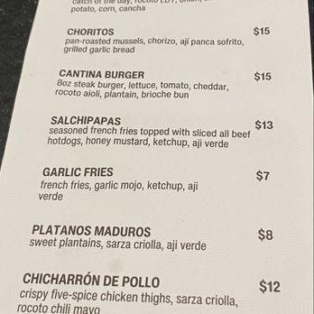 Lomo Libre Cantina - Happy Hour menu - Peruvian Near Me - San Francisco, California Lomo Libre Cantina - Happy Hour menu - Peruvian Near Me - San Francisco, California