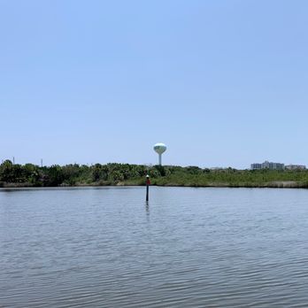 Gamble Rogers Memorial State Recreation Area - View of the water tower from the Intracoastal side of Gamble Rogers SP. - Parks Near Me - Flagler Beach, Florida Gamble Rogers Memorial State Recreation Area - View of the water tower from the Intracoastal side of Gamble Rogers SP. - Parks Near Me - Flagler Beach, Florida