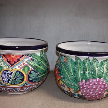 Sunset Nurseries - Cool new Talavera mexican pots...new Shipment! - Nurseries & Gardening Near Me - Tucson, Arizona