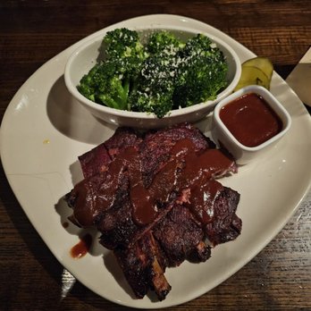 Jack Stack Barbecue - Freight House - Ribs with garlic Broccoli - Barbeque Near Me - Kansas City, Missouri Jack Stack Barbecue - Freight House - Ribs with garlic Broccoli - Barbeque Near Me - Kansas City, Missouri