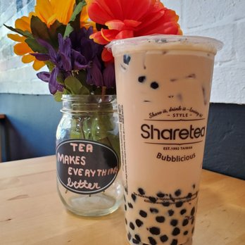 Sharetea - Classic black pearl milk tea is good! - Bubble Tea Near Me - Santa Ana, California Sharetea - Classic black pearl milk tea is good! - Bubble Tea Near Me - Santa Ana, California