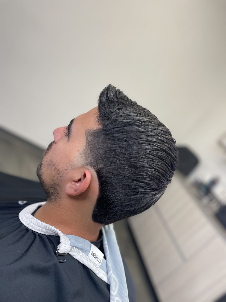 High Rising Barbershop  Logo