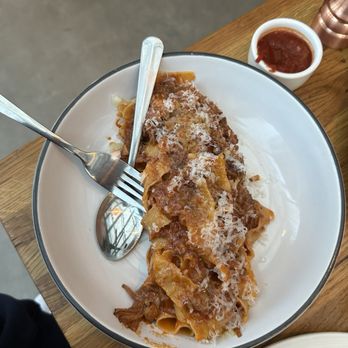 OSTE - PAPPARDELLE ALLA VACCINARA - Italian Near Me - Los Angeles, California