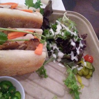 La Tour Cafe - Wife had pork banh mi with fresh side salad on their own bread... - Cafes Near Me - Honolulu, Hawaii La Tour Cafe - Wife had pork banh mi with fresh side salad on their own bread... - Cafes Near Me - Honolulu, Hawaii