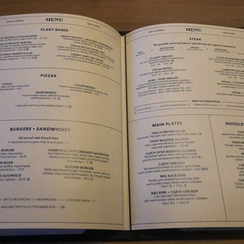 Earls Kitchen + Bar - Inside of menu~ - Canadian (New) Near Me - Burnaby, British Columbia