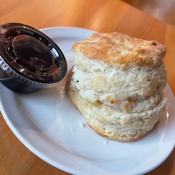 Dime Store - Buttermilk biscuit! Yep that's ONE biscuit lol - Breakfast & Brunch Near Me - Detroit, Michigan