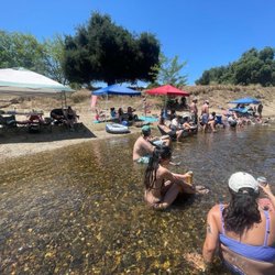 Great corner spot of the river we set up at!