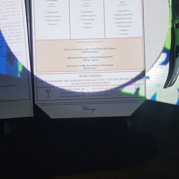 Partage - Season menu - French Near Me - Las Vegas, Nevada