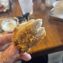 Backwoods Burgers - Chicken Strips...plump and moist!
