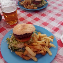 Majareta Franklin - Burguer de carne de Retinto. Buenísima!