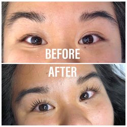 Lash Lift | Took about 1 hr 15 min. Most of the time was spent laying there while the chemicals set. Love it!
