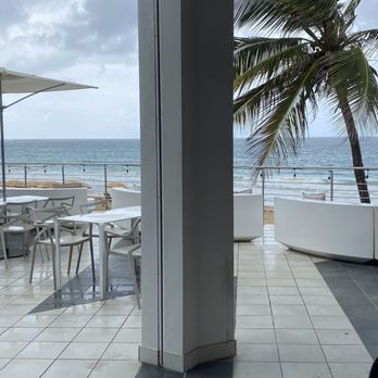 The Atlantic at the Tryst - View from the bar - Latin American Near Me - San Juan, Puerto Rico The Atlantic at the Tryst - View from the bar - Latin American Near Me - San Juan, Puerto Rico