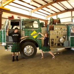 Our firetruck used for parades and special events, dubbed Uncle Argyle.
