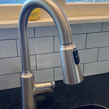 Bukowski Brothers Plumb - Newly installed kitchen faucet - customer supplied faucet) - Plumbing Near Me - Waco, Texas