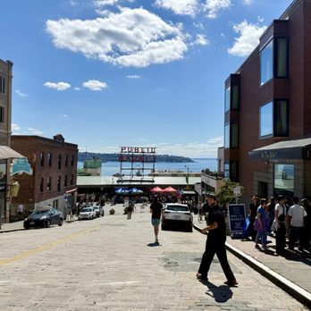 Pike Place Market - Cobblestone street - Public Markets Near Me - Seattle, Washington Pike Place Market - Cobblestone street - Public Markets Near Me - Seattle, Washington