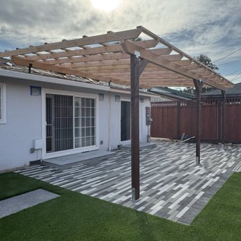 Rooftek - Pergola that was built! - Roofing Near Me