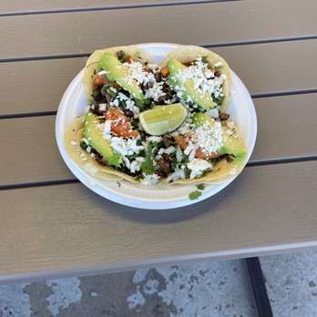 Taqueria Milagritos - Carne asado tacos with avocado, tomato, and cheese extra. - Mexican Near Me - Tulsa, Oklahoma Taqueria Milagritos - Carne asado tacos with avocado, tomato, and cheese extra. - Mexican Near Me - Tulsa, Oklahoma