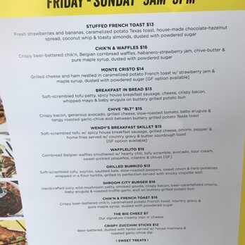 The Wild Chive - Current Menu as of 8/16/2020 - Vegan Near Me - Long Beach, California