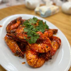 金碧茶樓酒家 - Huge prawns
