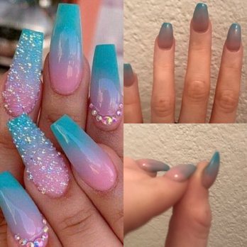 Royal Nails & Spa - As you can see they look nothing like the picture on the left. I also posted a side view so you can see how fat they are... - Nail Salons Near Me - Oceanside, California Royal Nails & Spa - As you can see they look nothing like the picture on the left. I also posted a side view so you can see how fat they are... - Nail Salons Near Me - Oceanside, California