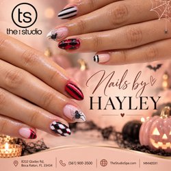 The Studio Salon & Massage Bar - Halloween Nails by Hayley