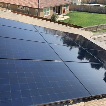 T&J Solar Cleaning - The after shot. Can't believe how dirty they were. - Solar Panel Cleaning Near Me T&J Solar Cleaning - The after shot. Can't believe how dirty they were. - Solar Panel Cleaning Near Me