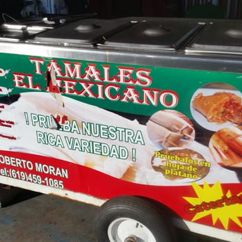 Tamales El Mexico - Tamale cart outside of liquor store. - Mexican Near Me - San Diego, California Tamales El Mexico - Tamale cart outside of liquor store. - Mexican Near Me - San Diego, California