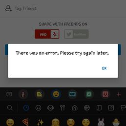 Yelp check ins and check in comments are bombing on me Yelp check ins and check in comments are bombing on me