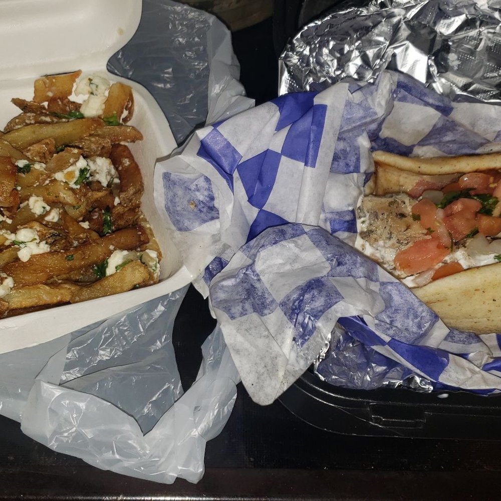 Greek On The Street - Greek fries & Chicken Pita/wrap - Food Trucks Near Me - Baltimore, Maryland Greek On The Street - Greek fries & Chicken Pita/wrap - Food Trucks Near Me - Baltimore, Maryland