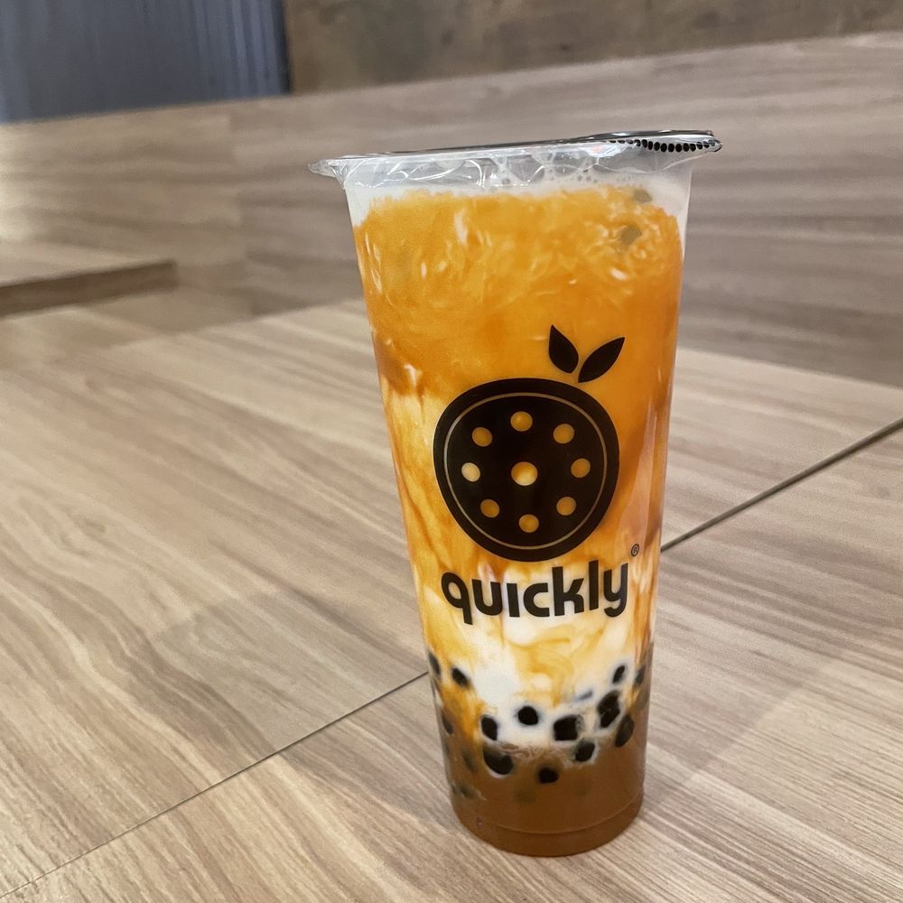 Caramel Boba Latte