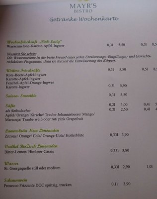 Menu photo 2 Mayr's Bistro Planegg, BY