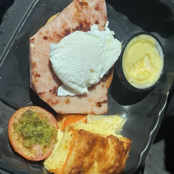 Cafe Le Reve - Le Porc pave potatoes and baked tomatoe with pesto - French Near Me - Riverside, California Cafe Le Reve - Le Porc pave potatoes and baked tomatoe with pesto - French Near Me - Riverside, California