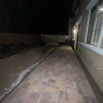 System Pavers - 50% yard completion - Landscaping Near Me - Riverside, California System Pavers - 50% yard completion - Landscaping Near Me - Riverside, California