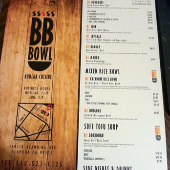 BB Bowl - Korean Near Me - Alameda, California