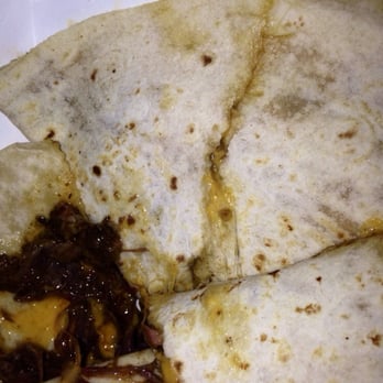 Baker's Drive-Thru - beef barbacoa quesadilla - Burgers Near Me - Rancho Cucamonga, California Baker's Drive-Thru - beef barbacoa quesadilla - Burgers Near Me - Rancho Cucamonga, California