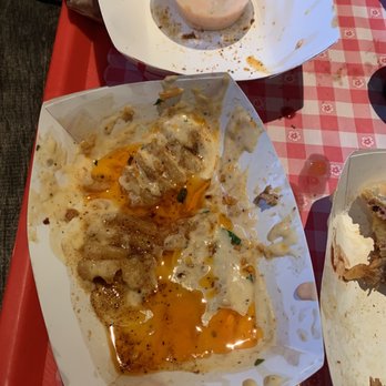 Pineapple Express Barbecue - Waffle Fries (naughty style) wayyyy too much oil. - Barbeque Near Me - Montclair, New Jersey Pineapple Express Barbecue - Waffle Fries (naughty style) wayyyy too much oil. - Barbeque Near Me - Montclair, New Jersey