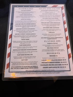 Menu photo 2 Hilton -American Grill Orlando, FL Menu photo 2 Hilton -American Grill Orlando, FL